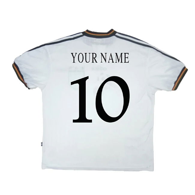 Germany 1996-98 Home Shirt ((Excellent) S) (Your Name)