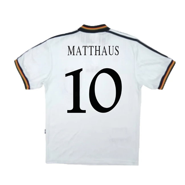 Germany 1996-98 Home Shirt (XL) (Excellent) (Matthaus 10)