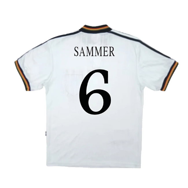 Germany 1996-98 Home Shirt (L) (Good) (Sammer 6)