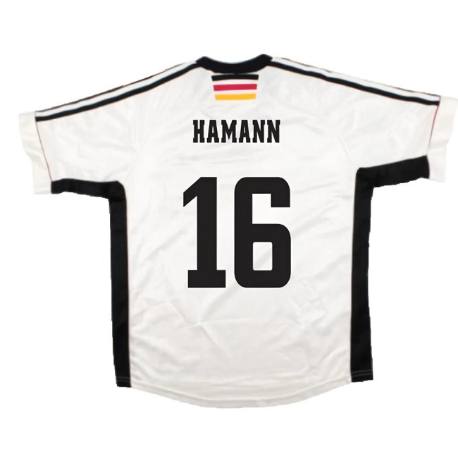 Germany 1998-00 Home Shirt (Very Good) (Hamann 16)
