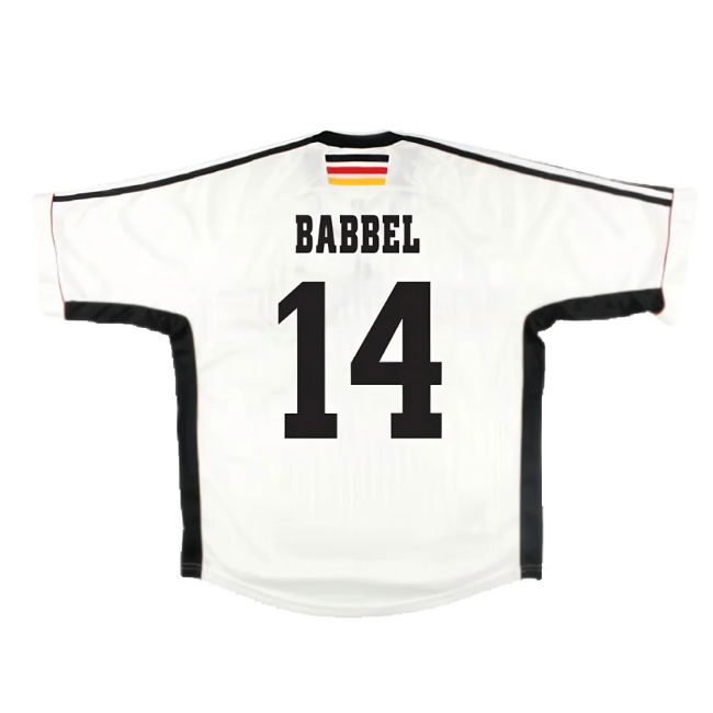 Germany 1998-00 Home Shirt ((Very Good) L) (Babbel 14)