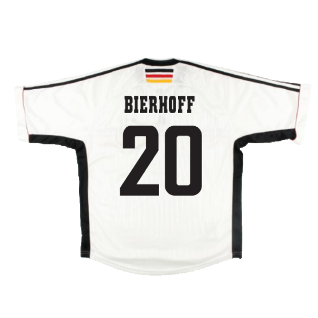 Germany 1998-00 Home Shirt ((Very Good) L) (Bierhoff 20)
