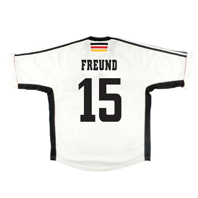 Germany 1998-00 Home Shirt ((Very Good) L) (Freund 15)