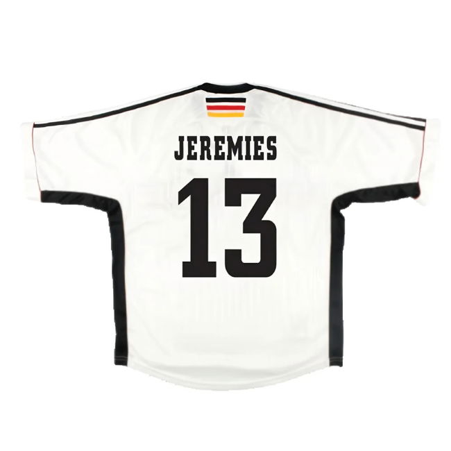 Germany 1998-00 Home Shirt ((Very Good) L) (Jeremies 13)