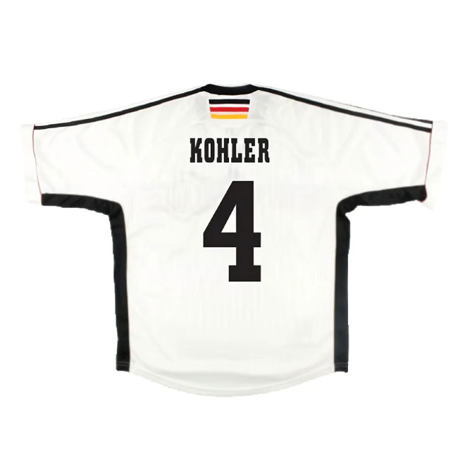 Germany 1998-00 Home Shirt ((Very Good) L) (Kohler 4)