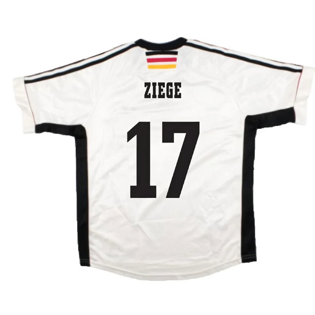 Germany 1998-00 Home Shirt (Very Good) (Ziege 17)