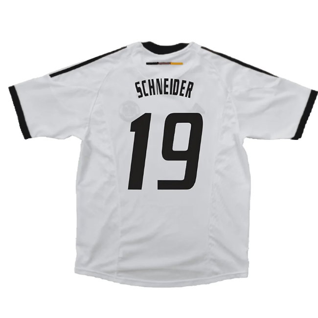 Germany 2002-04 Home Shirt (XL) (Fair) (SCHNEIDER 19)
