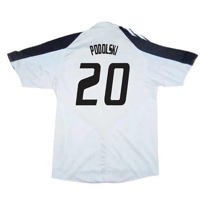 Germany 2004-05 Home Shirt ((Very Good) M) (Podolski 20)