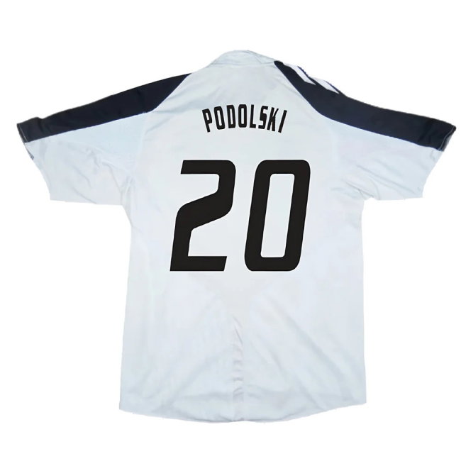 Germany 2004-06 Home Shirt (XL) (Excellent) (Podolski 20)