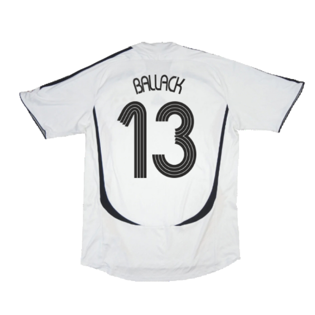 Germany 2005-07 Home Shirt ((Excellent) XL) (Ballack 13)