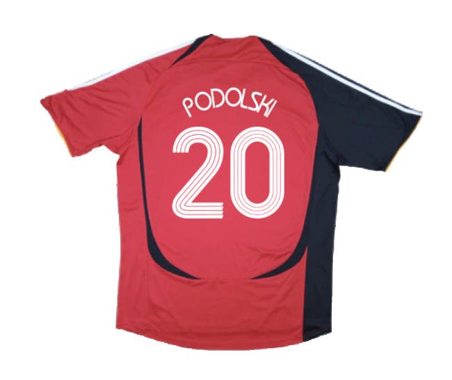 Germany 2006-08 Away Shirt ((Excellent) XL) (Podolski 20)