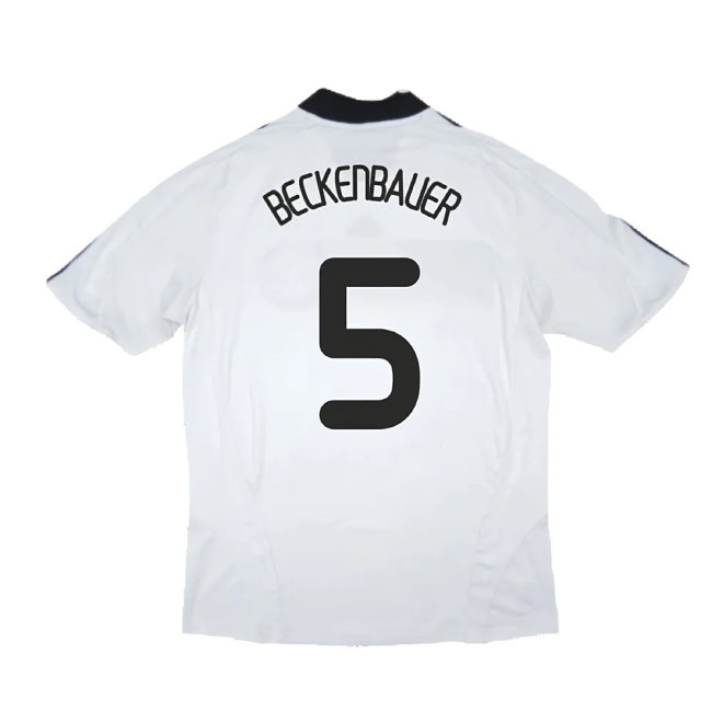 Germany 2008-09 Home Shirt (XL) (Fair) (BECKENBAUER 5)