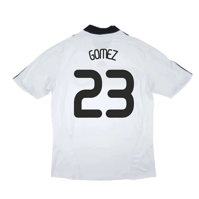 Germany 2008-09 Home Shirt ((Good) S) (GOMEZ 23)