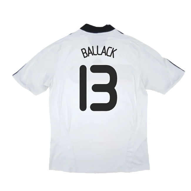 Germany 2008-09 Home Shirt ((Good) XL) (BALLACK 13)
