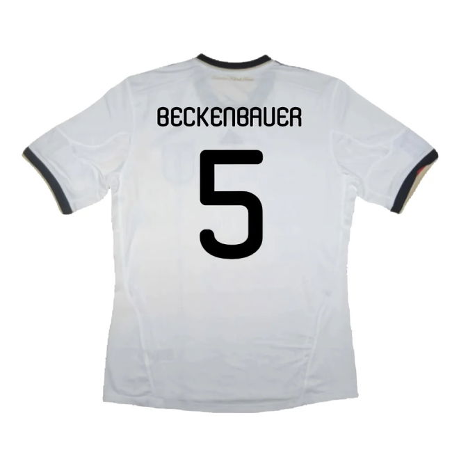 Germany 2010-11 Home Shirt ((Excellent) XL) (BECKENBAUER 5)