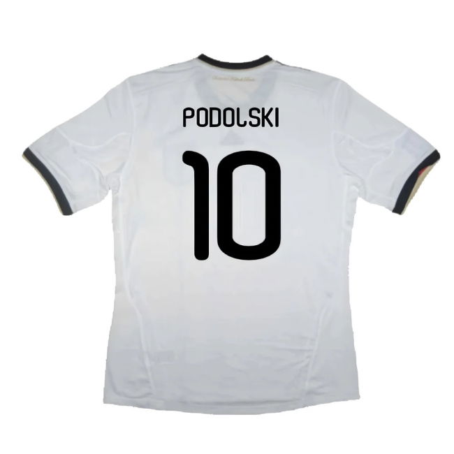 Germany 2010-11 Home Shirt ((Excellent) XL) (PODOLSKI 10)
