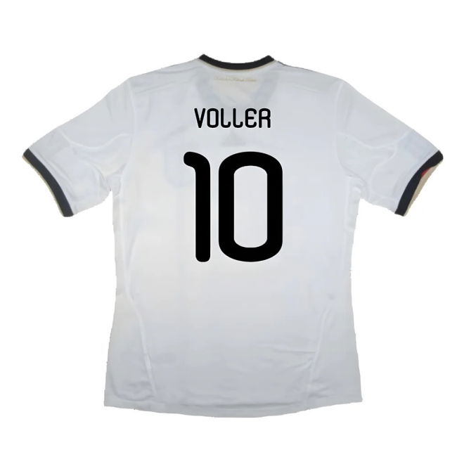 Germany 2010-11 Home Shirt ((Excellent) XL) (VOLLER 10)