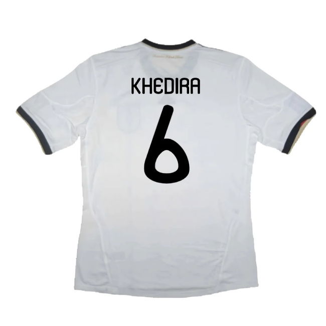 Germany 2010-11 Home Shirt ((Good) S) (KHEDIRA 6)