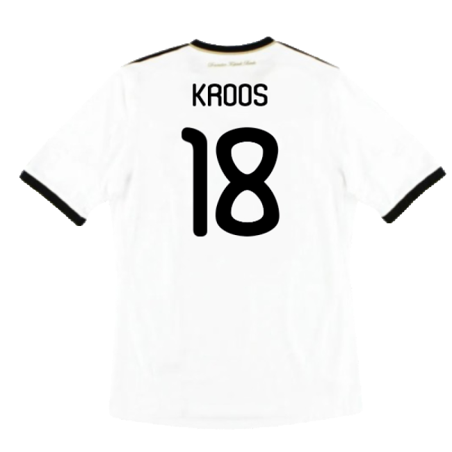 Germany 2010-11 Home Shirt ((Good) S) (KROOS 18)