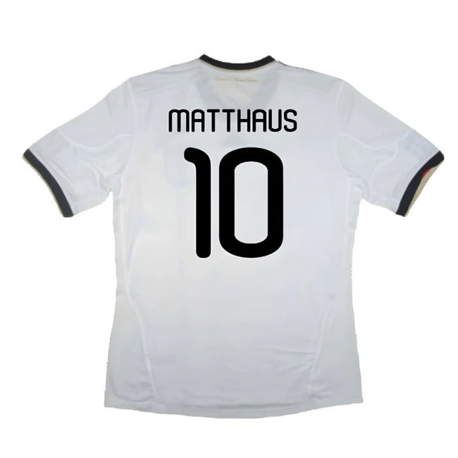 Germany 2010-11 Home Shirt ((Good) S) (MATTHAUS 10)