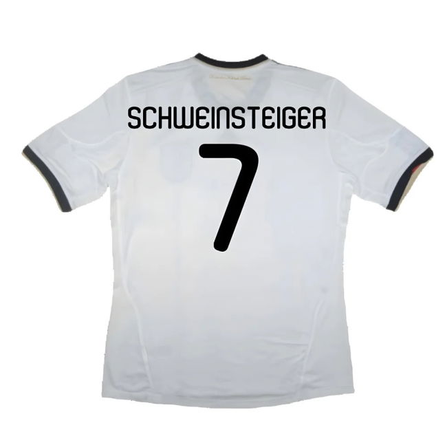 Germany 2010-11 Home Shirt ((Good) S) (SCHWEINSTEIGER 7)