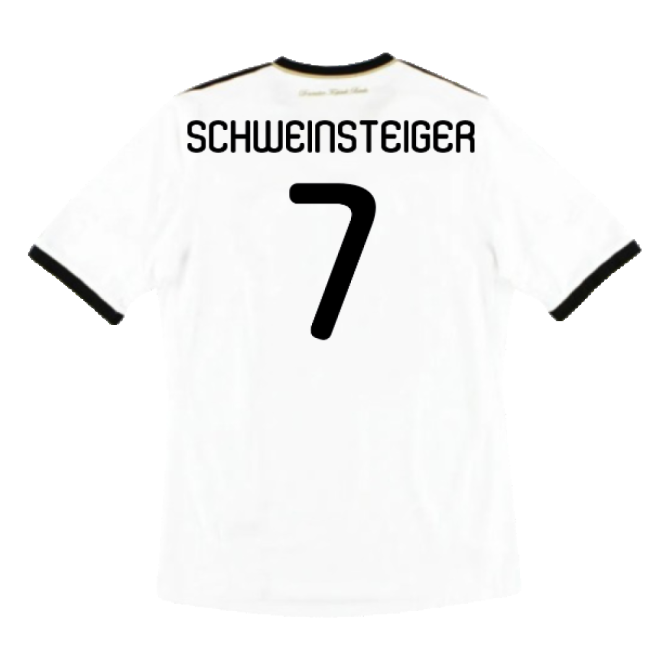 Germany 2010-11 Home Shirt ((Good) S) (SCHWEINSTEIGER 7)