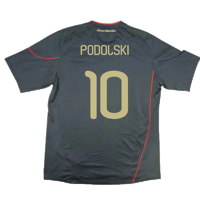 Germany 2010-12 Away Shirt (L) (Excellent) (PODOLSKI 10)