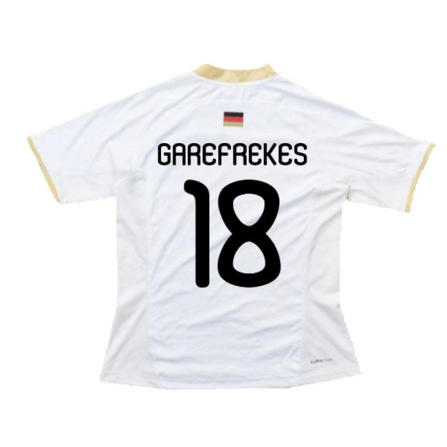 Germany 2011-12 Women\'s Home Shirt ((Good) L) (Garefrekes 18)