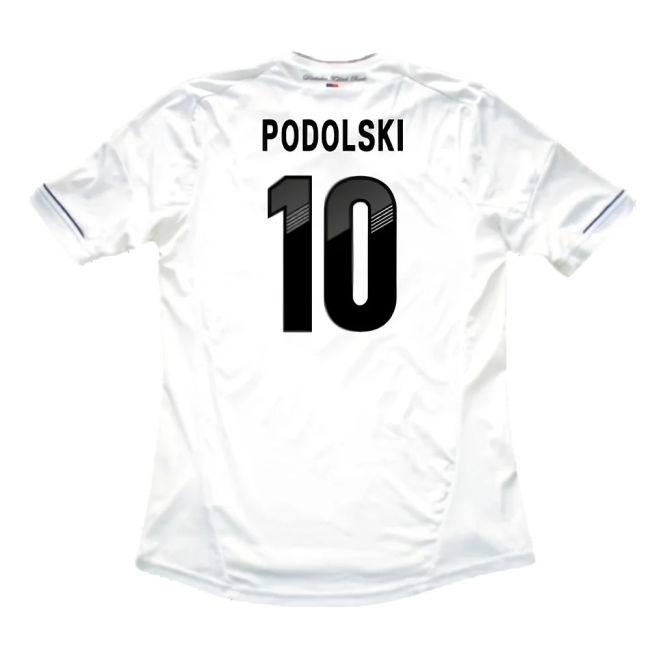 Germany 2012-13 Home Shirt ((Very Good) XXL) (Podolski 10)