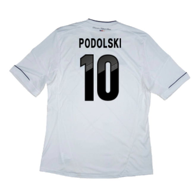 Germany 2012-13 Home Shirt (XL) ((Very Good) M) (Podolski 10)