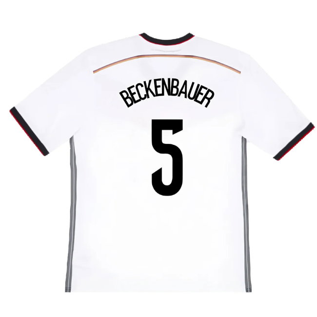 Germany 2014-15 Home Shirt (S) (Good) (Beckenbauer 5)