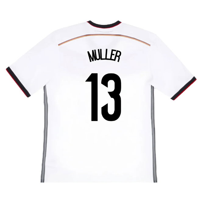 Germany 2014-15 Home Shirt (S) (Good) (Muller 13)