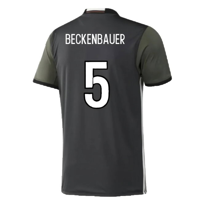 Germany 2015-16 Away Shirt (M) (Excellent) (Beckenbauer 5)