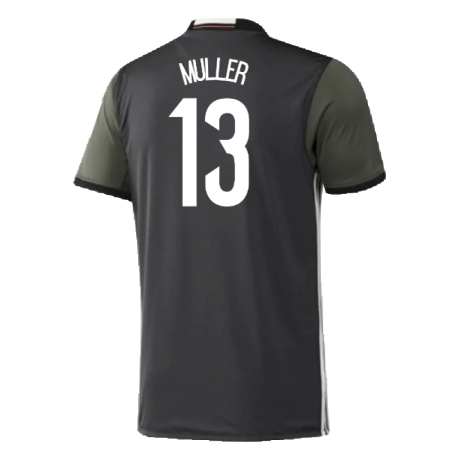 Germany 2015-16 Away Shirt ((Excellent) S) (Muller 13)