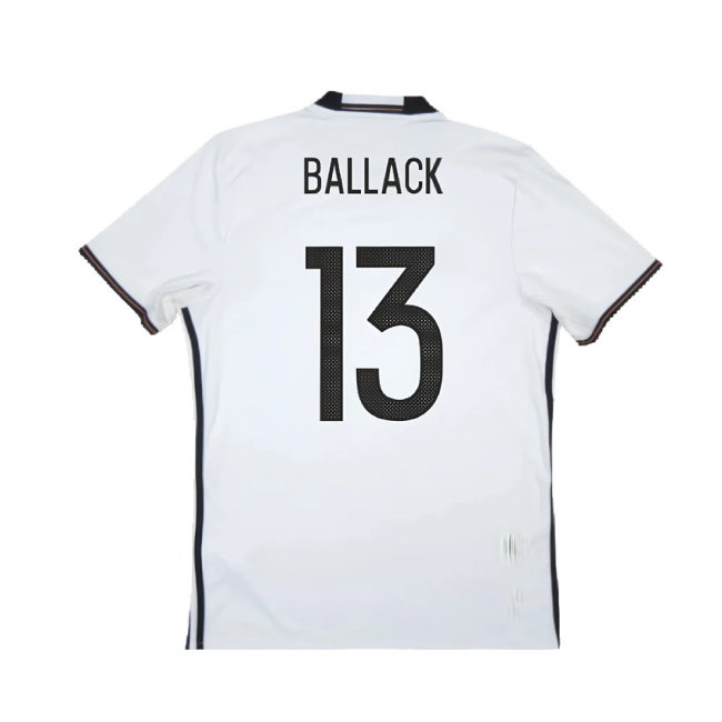 Germany 2015-16 Home Shirt (M) (Fair) (Ballack 13)