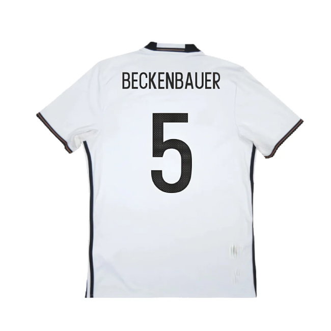 Germany 2015-16 Home Shirt (M) (Fair) (Beckenbauer 5)
