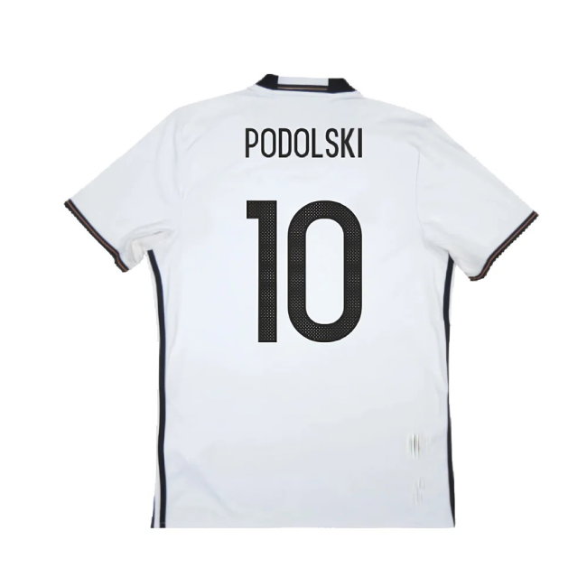 Germany 2015-16 Home Shirt (M) (Fair) (Podolski 10)