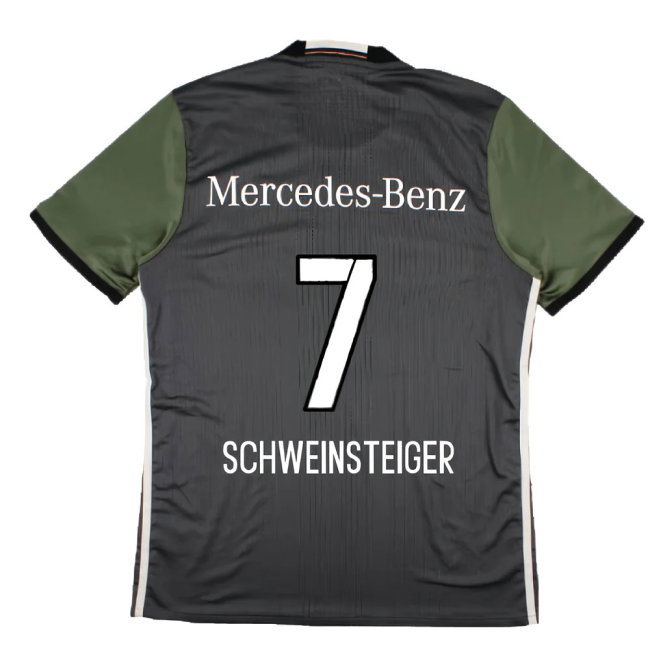 Germany 2016-17 Away Match Issue Shirt (L) (Excellent) (Schweinsteiger 7)