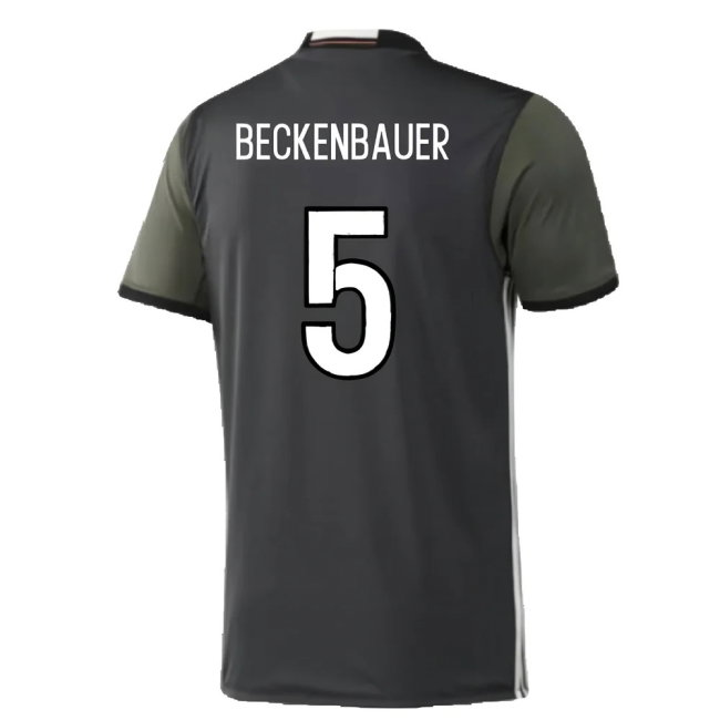 Germany 2016-17 Away Shirt (M) (Very Good) (Beckenbauer 5)