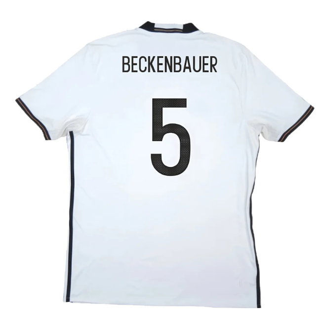 Germany 2016-17 Home Shirt (Good) (Beckenbauer 5)