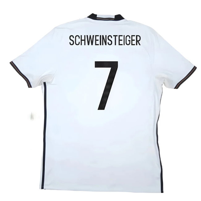 Germany 2016-17 Home Shirt (Excellent) (Schweinsteiger 7)