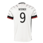 Germany 2020-21 Home Shirt ((Mint) S) (WERNER 9)