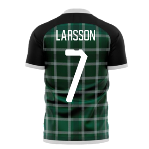 Glasgow Greens 2023-2024 Away Concept Shirt (Libero) (LARSSON 7)