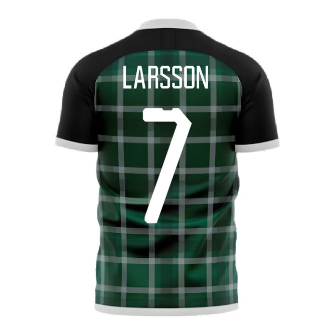 Glasgow Greens 2025-2026 Away Concept Shirt (Libero) (LARSSON 7)
