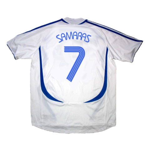 Greece 2006-07 Away Shirt (M) (Samaras 7) (Excellent)