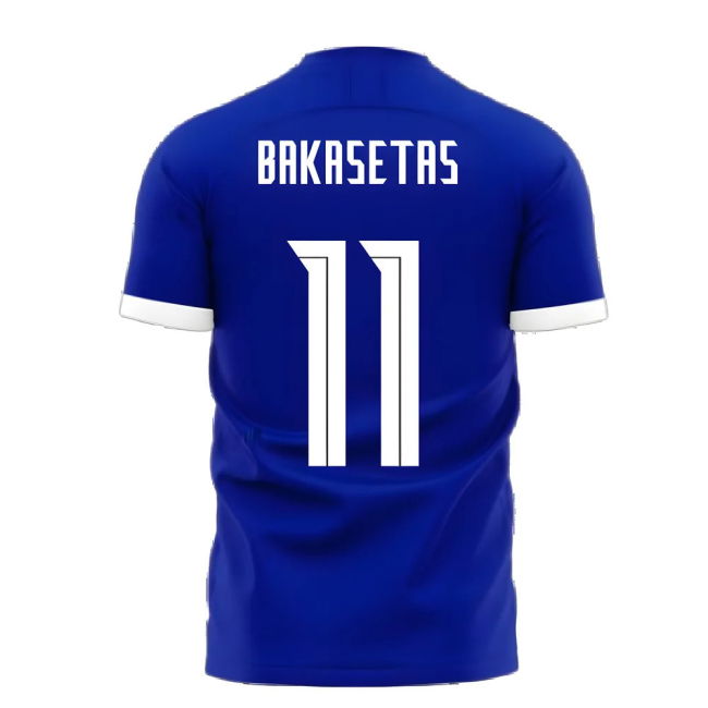 Greece 2025-2026 Away Concept Football Kit (Libero) (BAKASETAS 11)