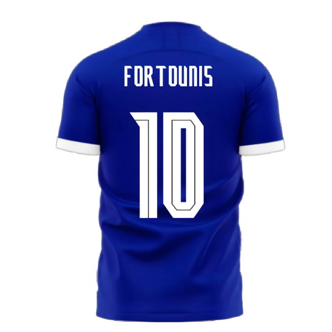 Greece 2025-2026 Away Concept Football Kit (Libero) (FORTOUNIS 10)