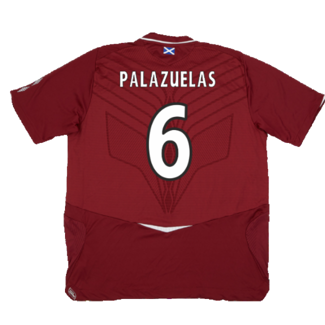 Hearts 2008-09 Home Shirt ((Good) XXL) (Palazuelas 6)