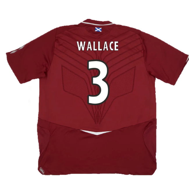 Hearts 2008-09 Home Shirt ((Good) XXL) (Wallace 3)