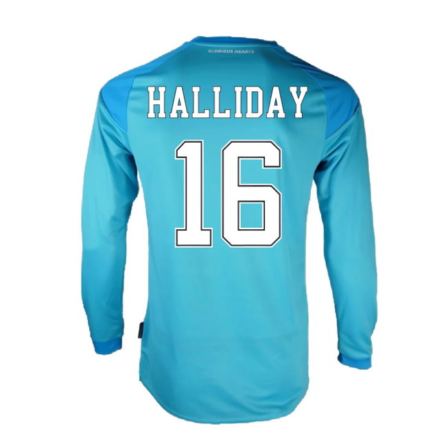 Hearts 2020-21 GK Home Long Sleeve Shirt (L) (Halliday 16) (Excellent)